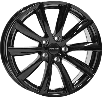 MONACO WHEELS GP6 Gloss Black 20x10,0 ET35 - Model S taakse (2021 ->), Model X taakse (-> 2021 ->)