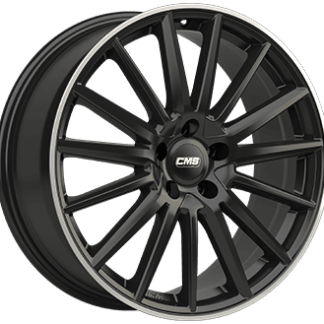 CMS C23 Gloss Black / Polished lip 20x8,0 ET38 - Model 3 / Y