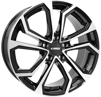 IT WHEELS ELLA Gloss Black / Polished 19x8,0 ET45 - Model Y