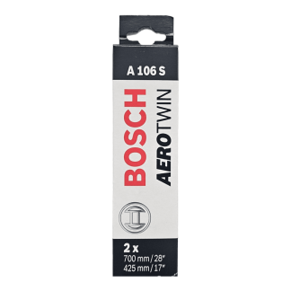 Tuulilasinpyyhkijät - Bosch AeroTwin A106S - Tesla Model S 2012 – 2021