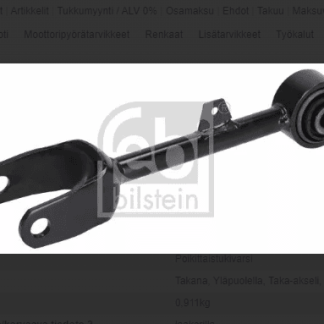 Taka-akselin yläpuolinen tukivarsi, takimmainen - FEBI BILSTEIN - Tesla Model 3 / Y