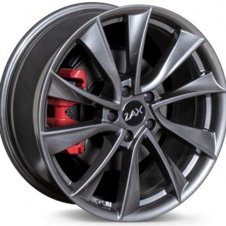 Tesla Model 3 - Zax V5 Gloss Gunmetal 20x8.5 ET35